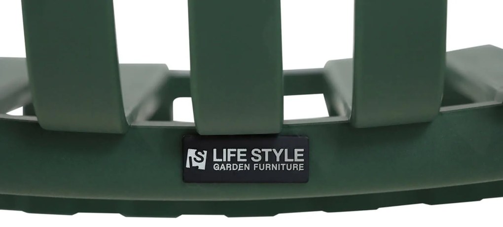 Tuinstoel stapelbaar Kunststof Groen Lifestyle Garden Furniture Alano