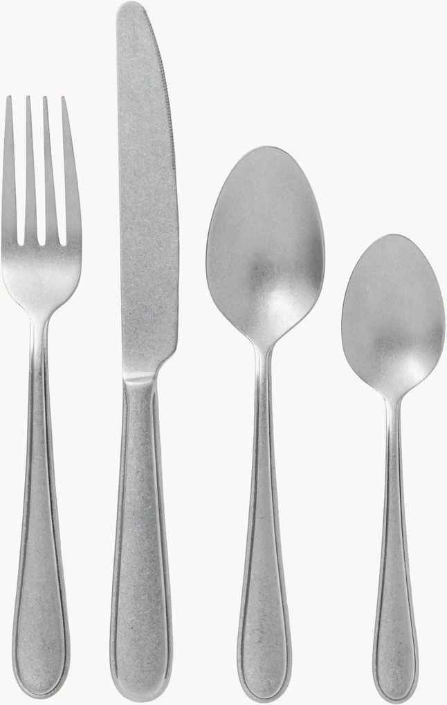 Bestekset Classic van edelstaal, 4 personen, 16-delig