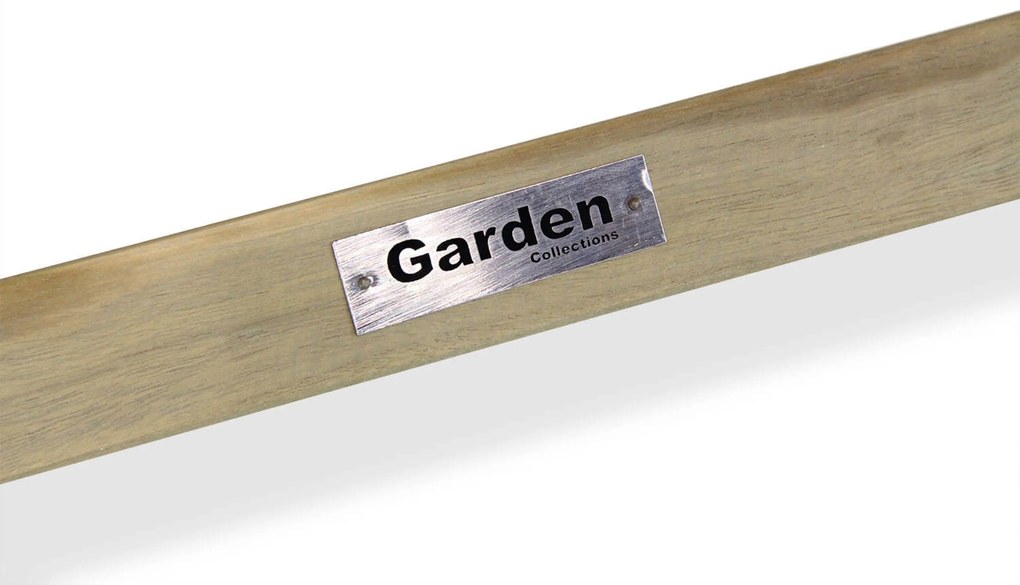 Tuinset 2 personen 80 cm Teak Taupe Garden Collections Birmingham/Derby