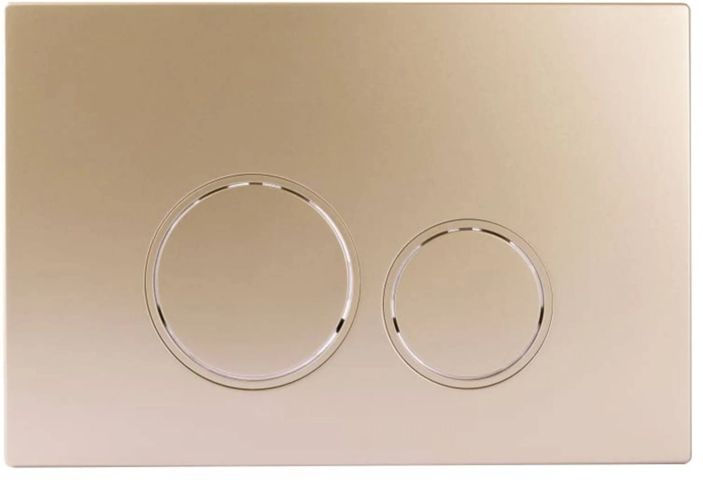 StarBlueDisc Doppio 45 bedieningspaneel champ gold voor Geberit Sigma 12cm (UP320)