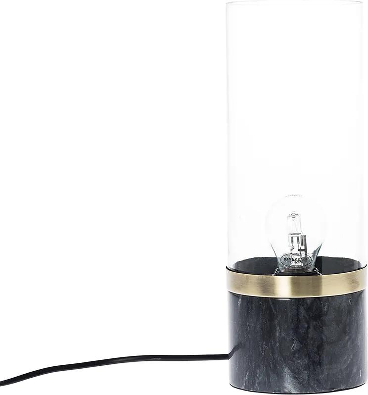 Tafellamp Marble donkergrijs 32cm