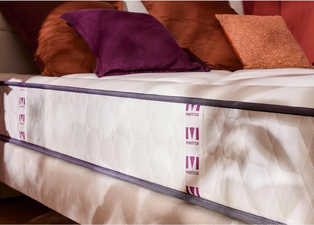 Matras met 651 pocketveren, 3 zones, en bedbodem Full Bed 2