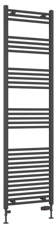 Eastbrook Wendover handdoekradiator 50x180cm 781W antraciet