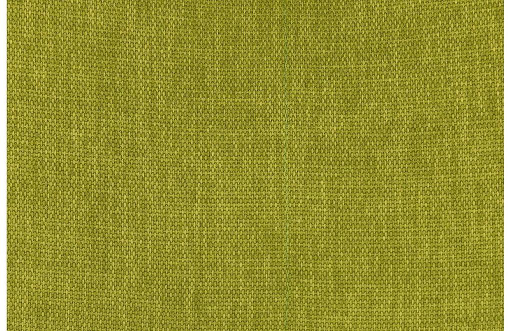 Goossens Excellent Eetkamerstoel Manzini groen stof leuning, modern design