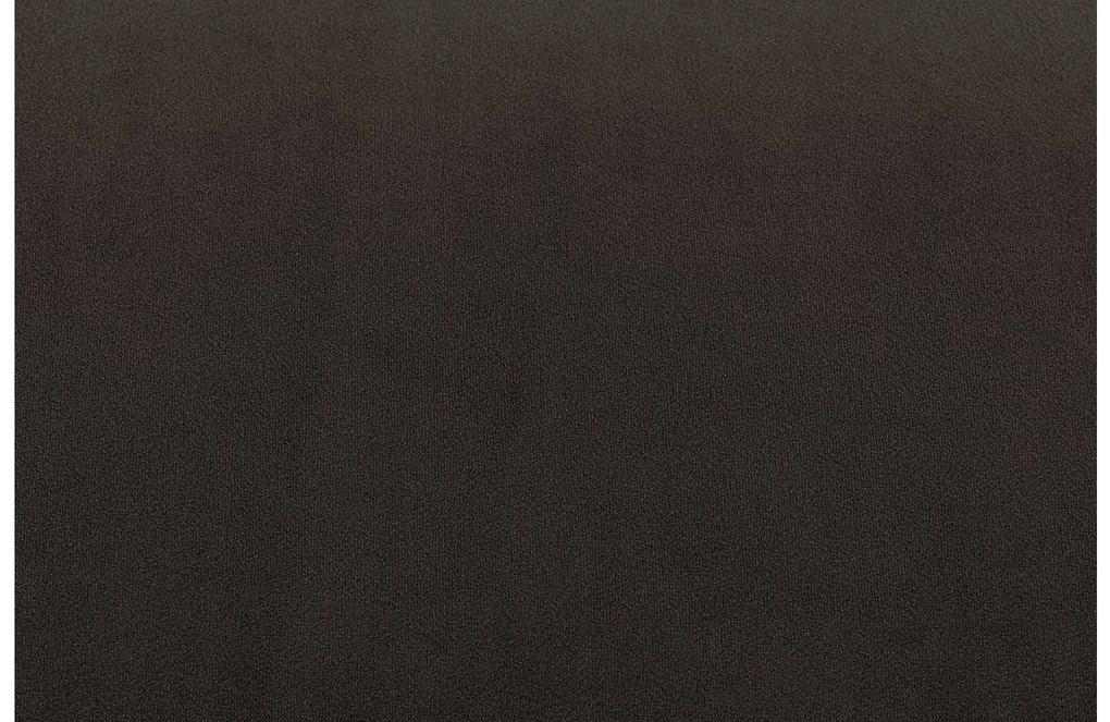 Goossens Excellent Eetkamerstoel Binn Velvet bruin stof graden draaibaar met return functie met armleuning, stijlvol landelijk