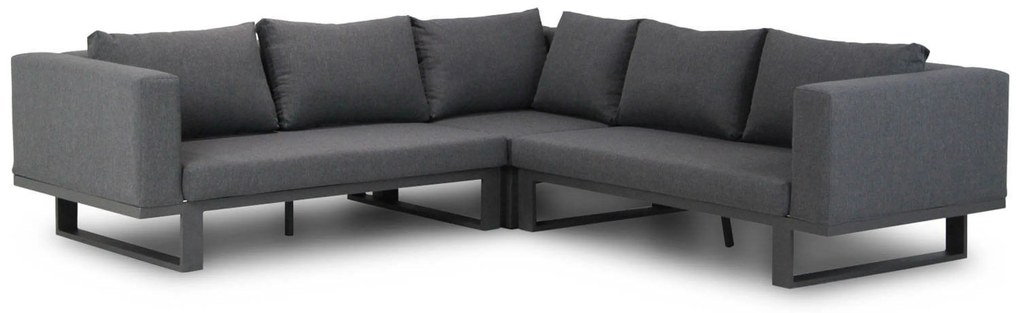 Hoek loungeset 5 personen Outdoor textiel Grijs  Lifestyle Garden Furniture Club