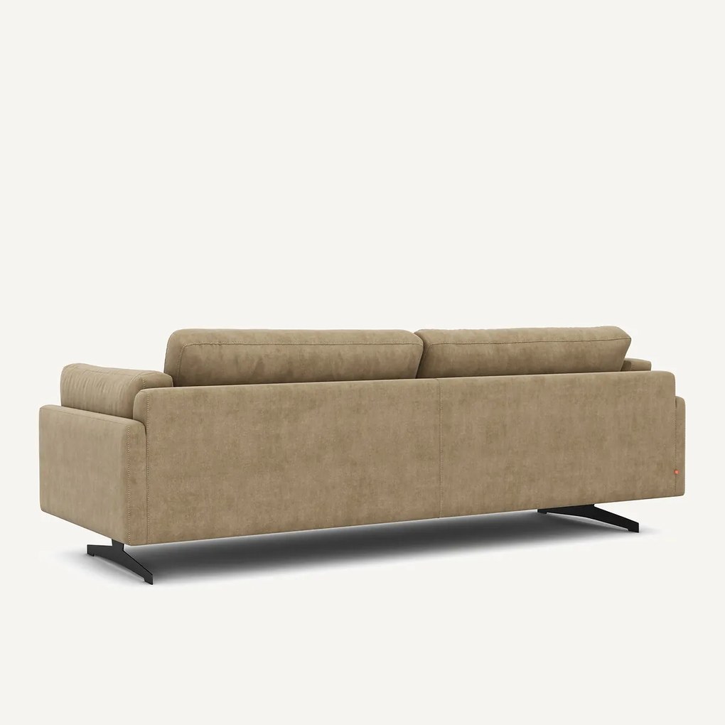 Bank van stonewashed fluweel, CÉSAR