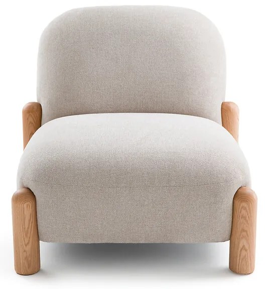 Fauteuil in chenille stof, Boldi