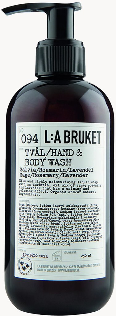 Hand- en lichaamszeep Anya (salie, rozemarijn, lavendel)