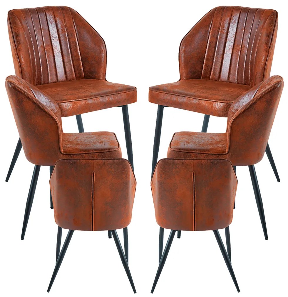 Pakket van 6 Wenye Stoelen