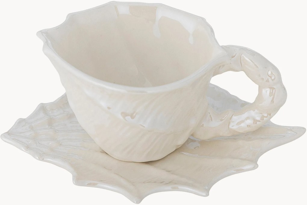 Koffiekopje Shellie met schoteltje