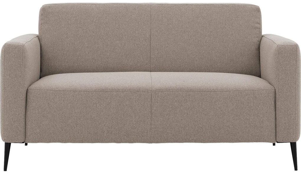 Goossens  Key West grijs, stof, 2-zits, modern design