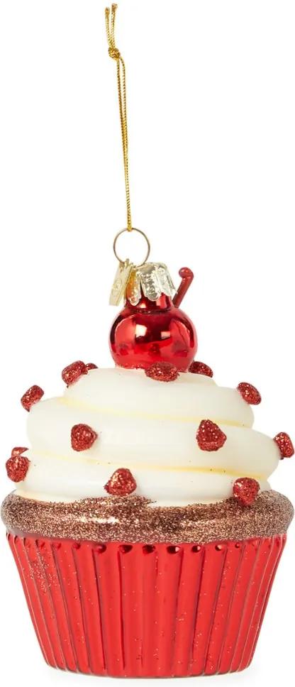 Kurt Adler Cupcake kersthanger 10 cm