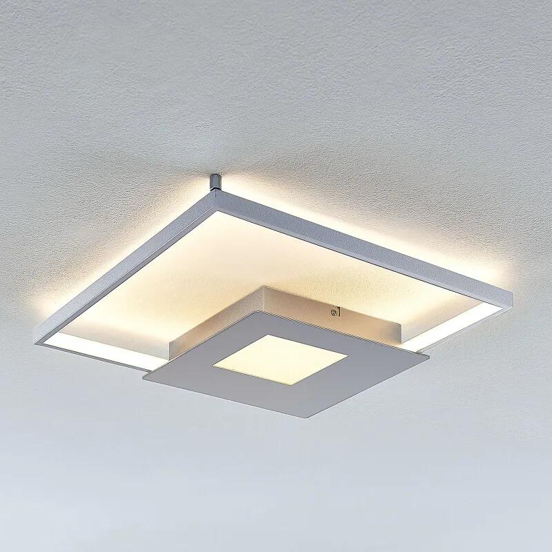 LED plafondlamp Anays, hoekig, 42 cm - lampen-24
