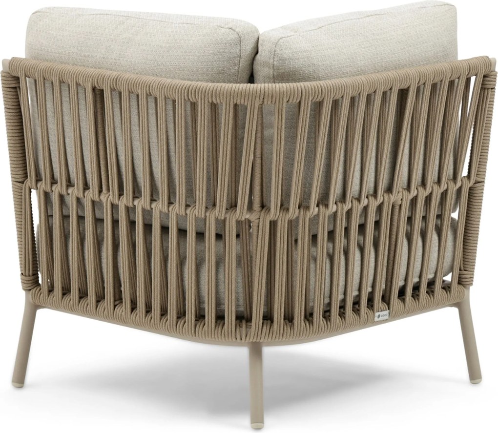 Hoek loungeset 5 personen Rope Taupe  Coco Elara/Ibiza