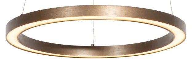 Hanglamp brons 40 cm incl. LED 3-staps dimbaar - Girello