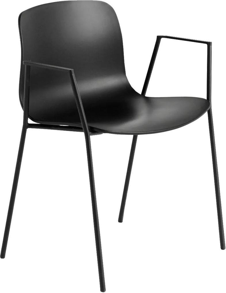 Hay About a Chair AAC18 stoel met zwart onderstel Black
