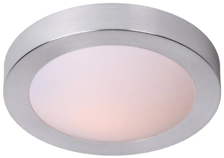 Lucide Fresh ronde plafondlamp 27cm 20W mat chroom