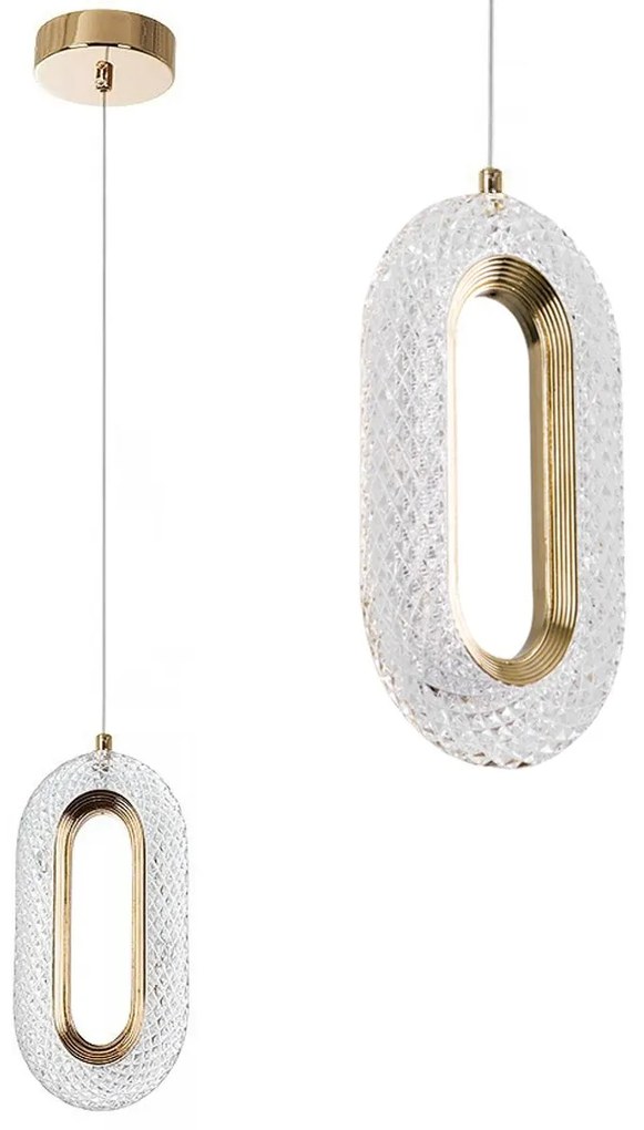 Kristallen Hanglamp G113-1CP GOLD