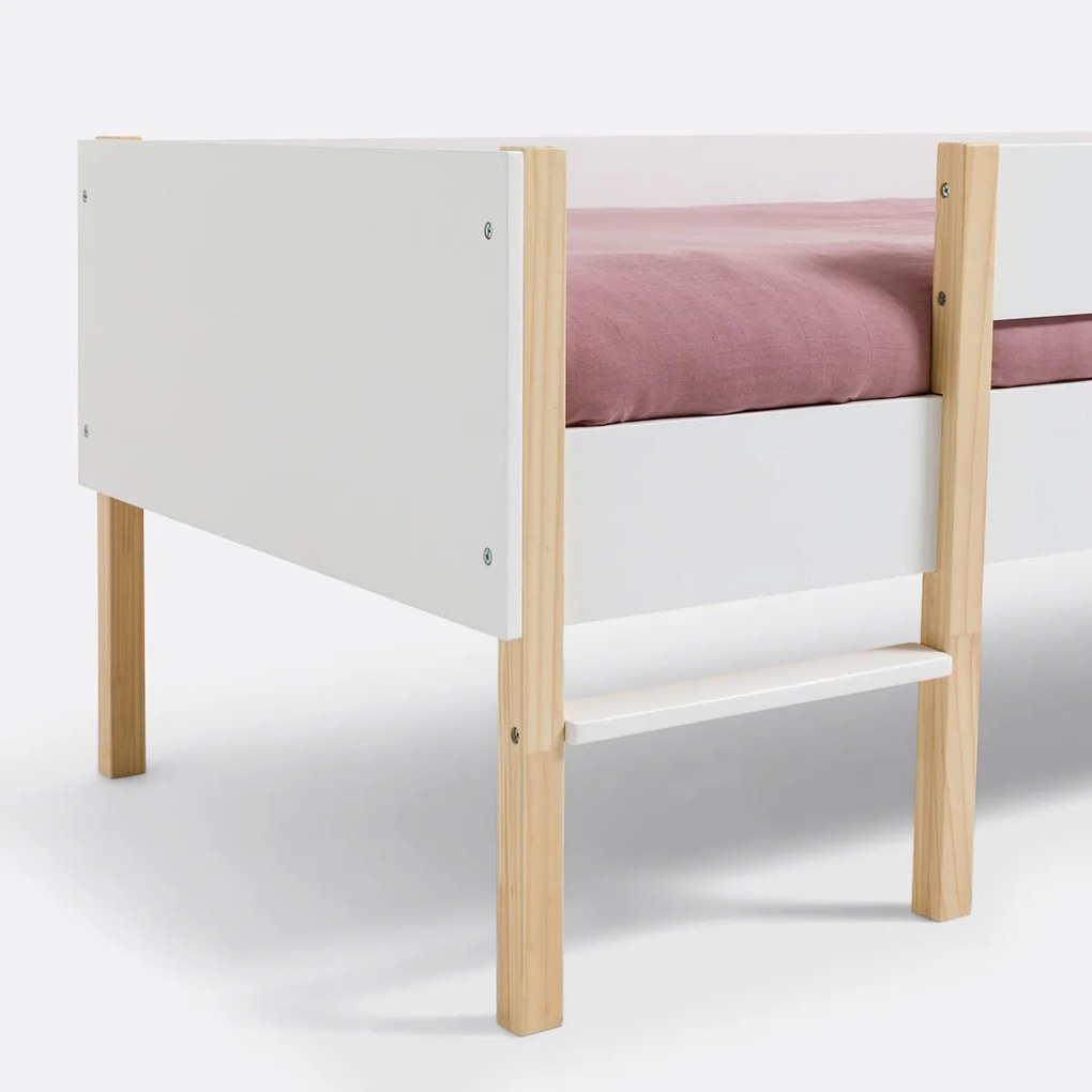 Halfhoog bed met glijbaan, Caume