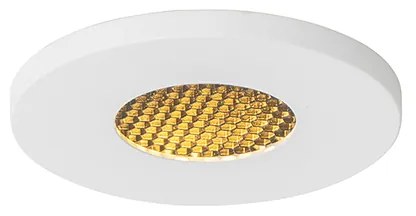 Set van 6 Moderne badkamer inbouwspot wit IP54 - Shed Honey GU10 IP54 Lamp