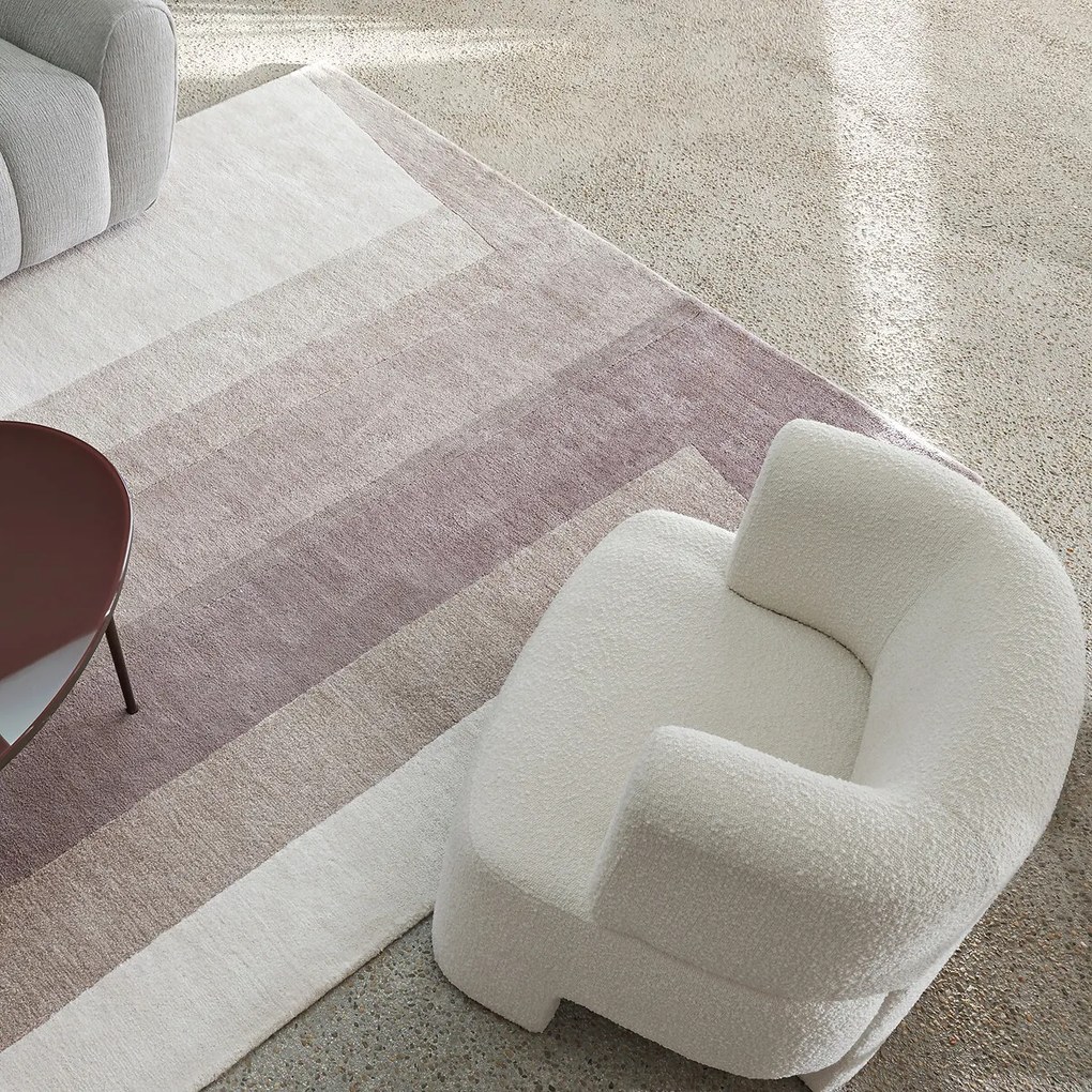 Fauteuil klein model, bouclé stof, Darrel