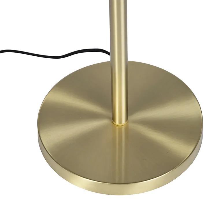 Klassieke vloerlamp messing - Simplo Modern Binnenverlichting Lamp