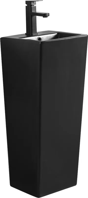 Mexen Sira vrijstaande wastafel 34 x 33 cm, mat zwart - 26023370