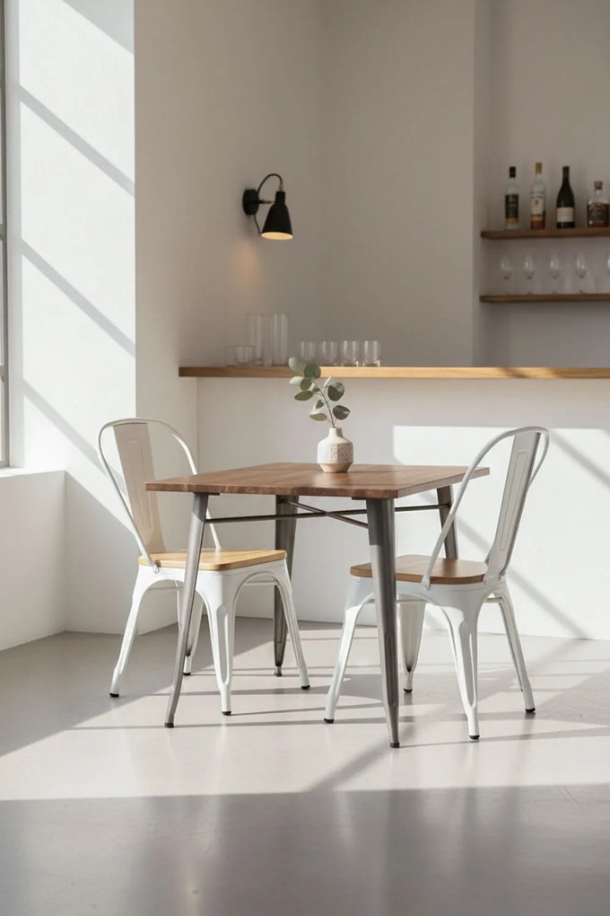 Torix Stoel Natuurlijk Hout