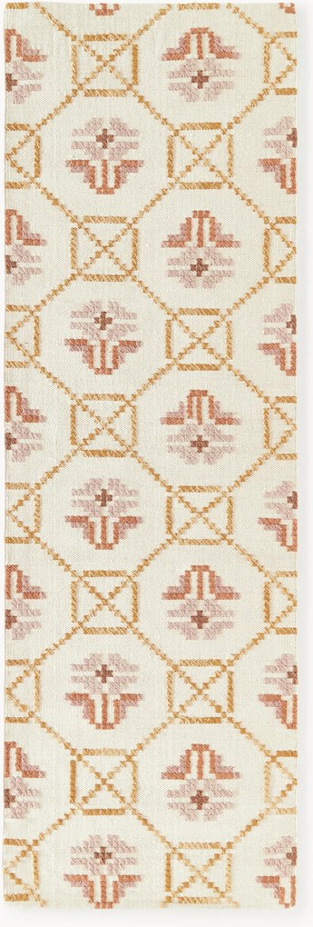 Handgetuft wollen loper Nava