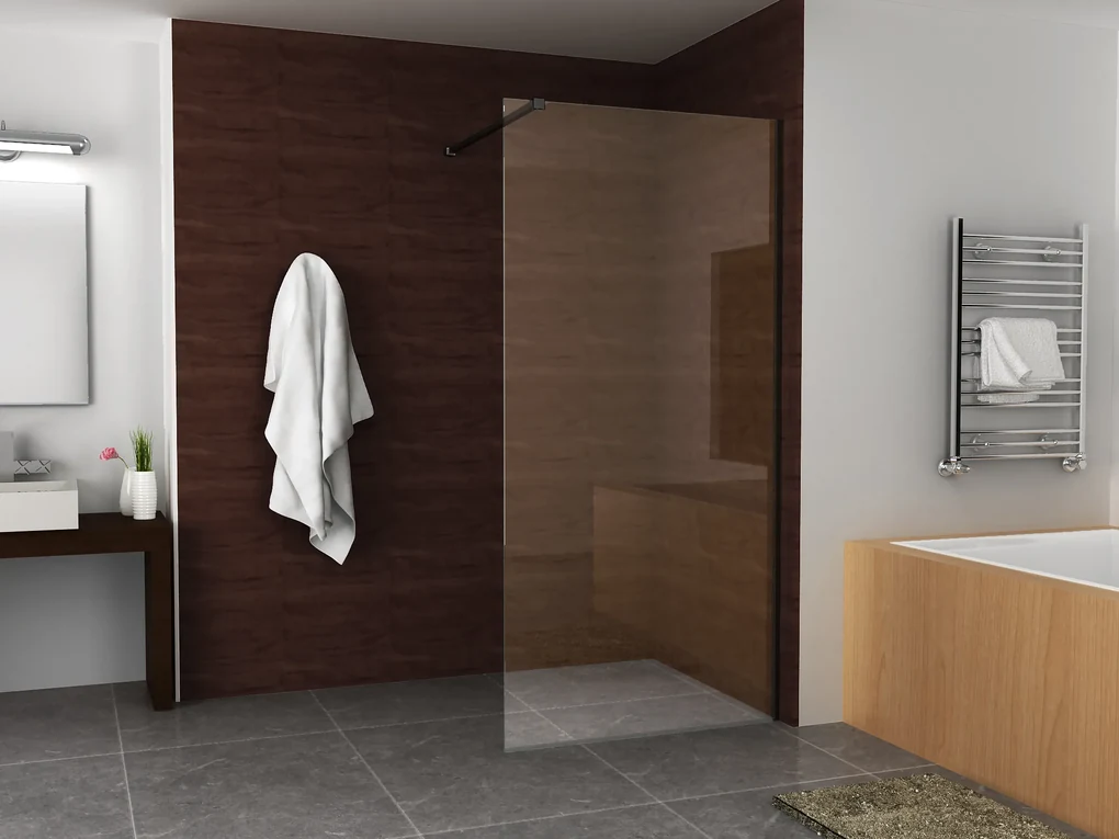 Mueller Slimline glaswand 100x200cm 8mm NANO glas