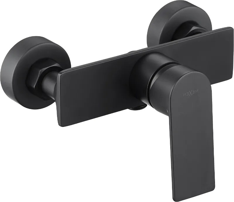 Mexen Alexa douchekraan, zwart - 71240-70