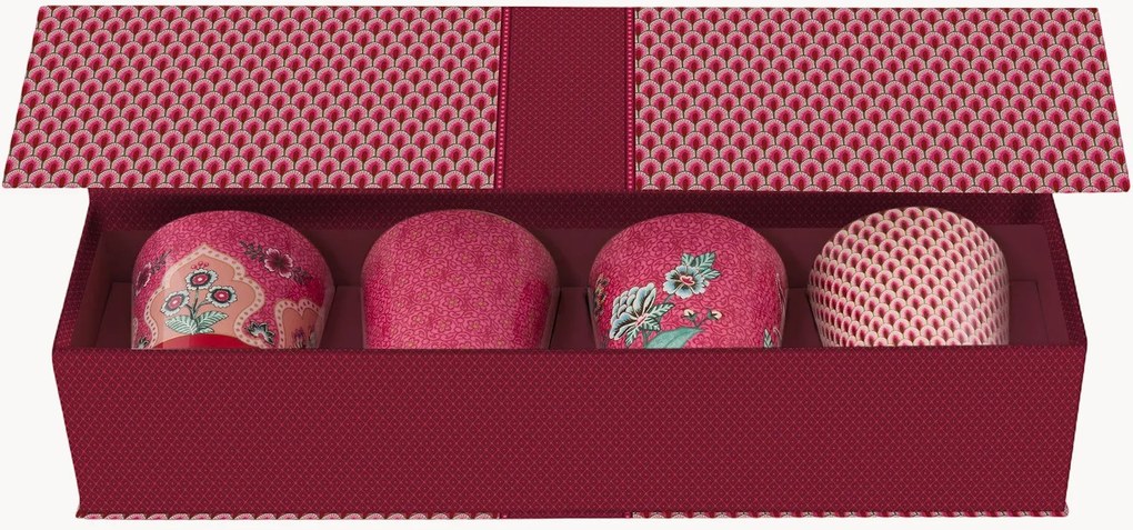Koffiekopjes Oriental Flower, 4-delig