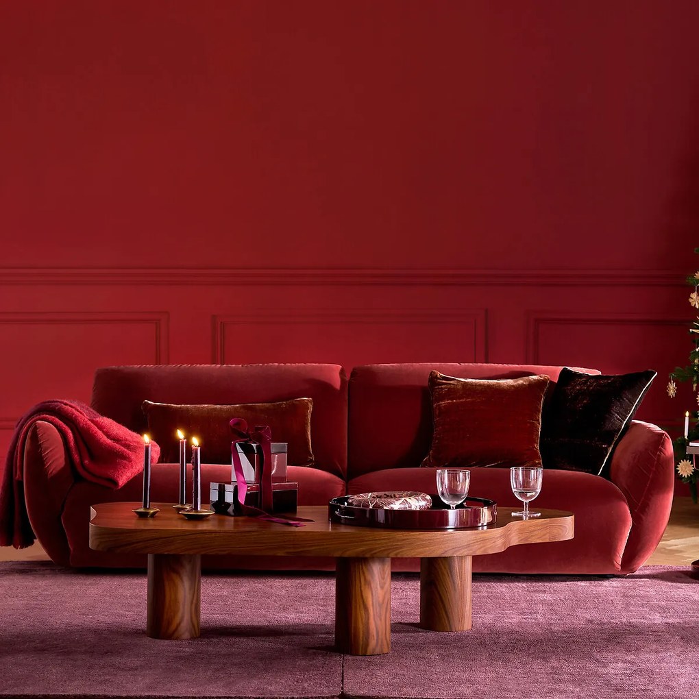 Fauteuil in fluweel, Spogano