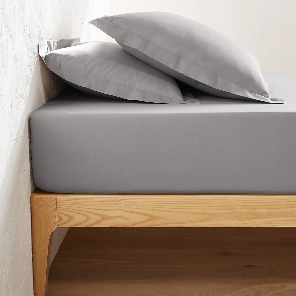 Effen hoeslaken in tergal, omslag 25 cm, Scenario