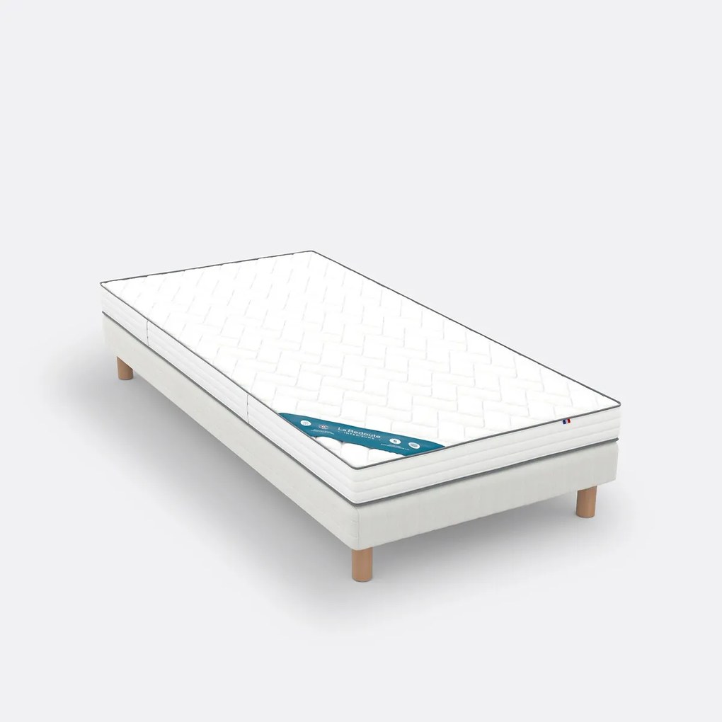 Matras in HR-schuim + traagschuim, groot comfort