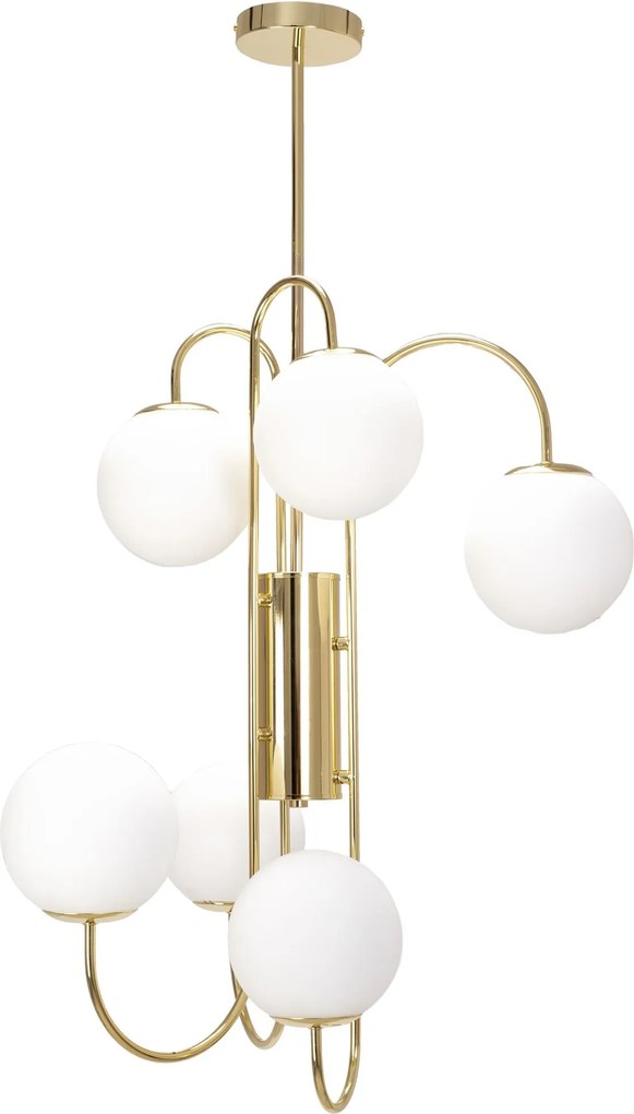 Hanglamp goud APP1003-6CP