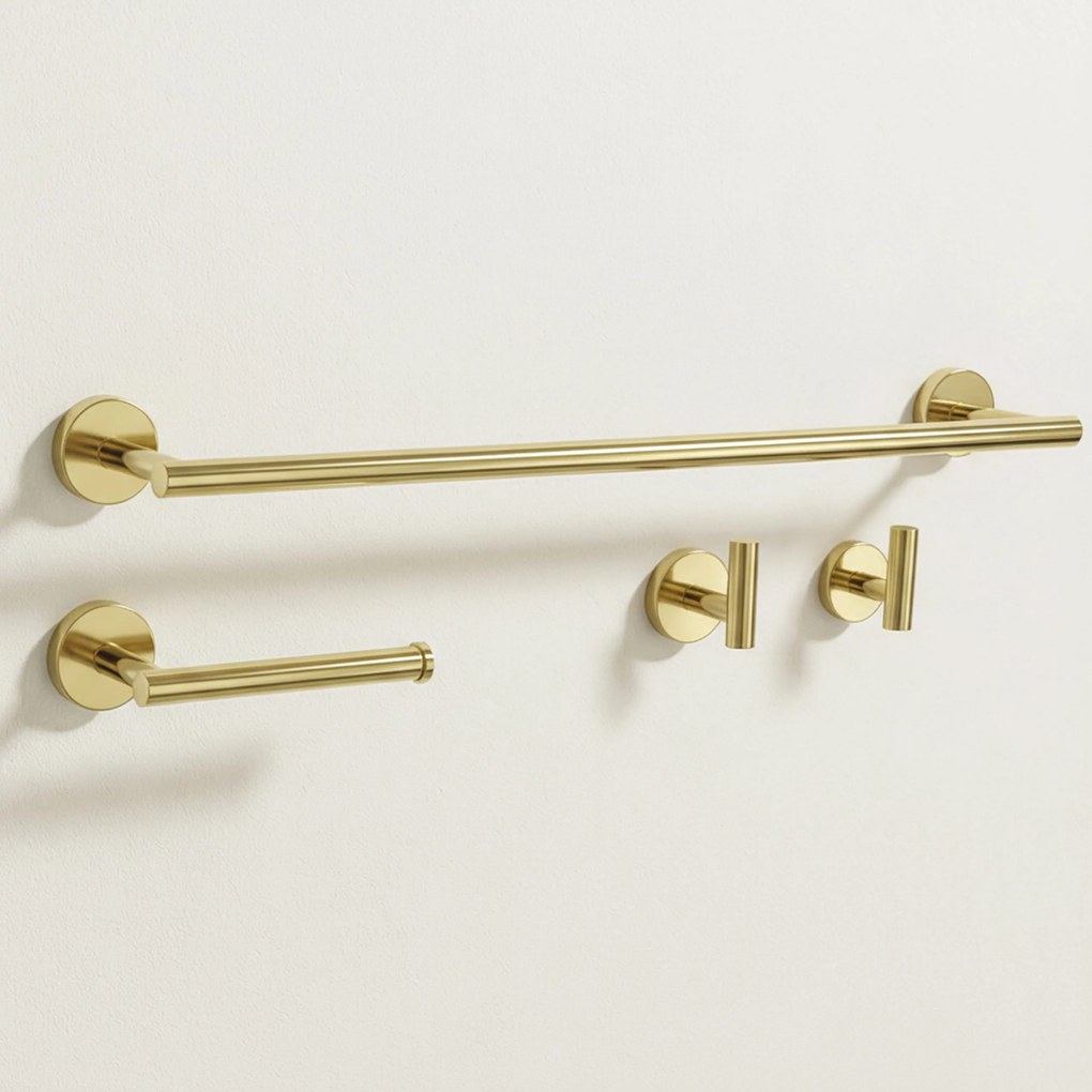 Badkameraccessoireset Ari Gold 4-delig