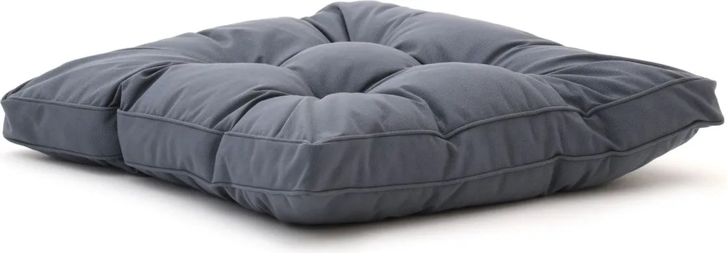 Loungekussen Tuin | Grijs-Antraciet  | Dralon | Madison | 73x73cm | Kees Smit Tuinmeubelen