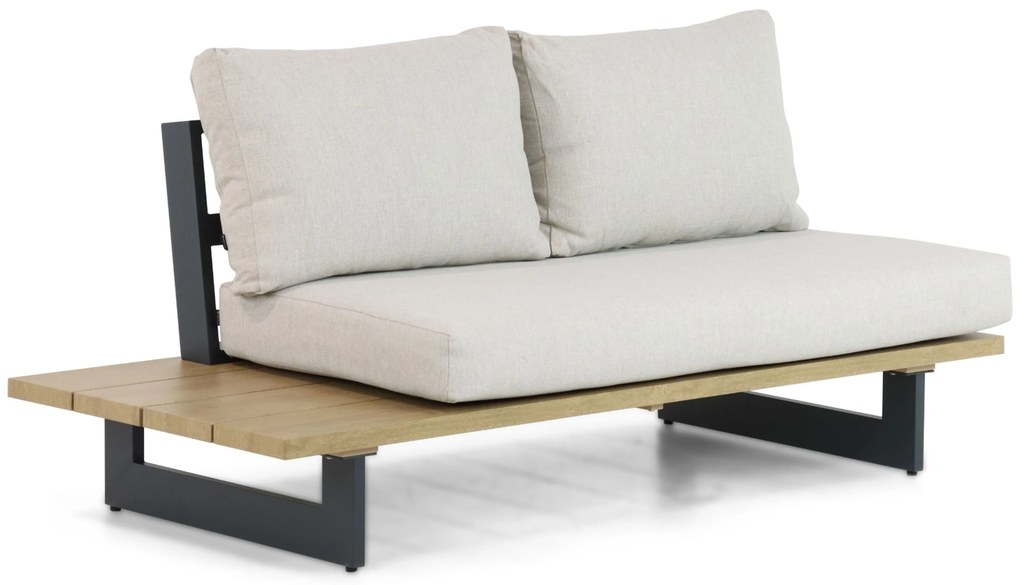 Hoek loungeset 5 personen Aluminium Grijs Lifestyle Garden Furniture Azzurro
