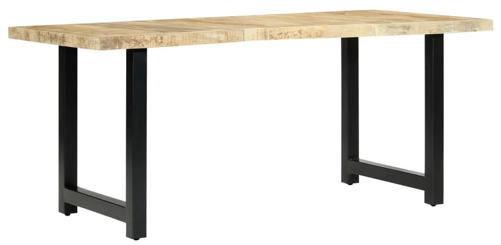 vidaXL Eettafel 180x90x76 cm massief mangohout