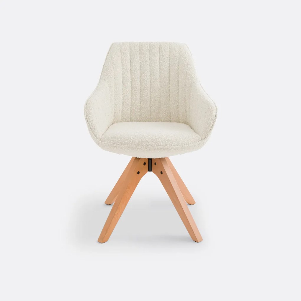 Bureau fauteuil in bouclette, Jimi