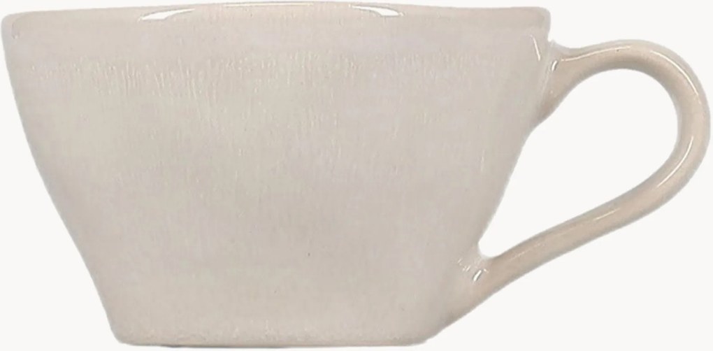 Theekopjes Rocca Beige, 4-delig