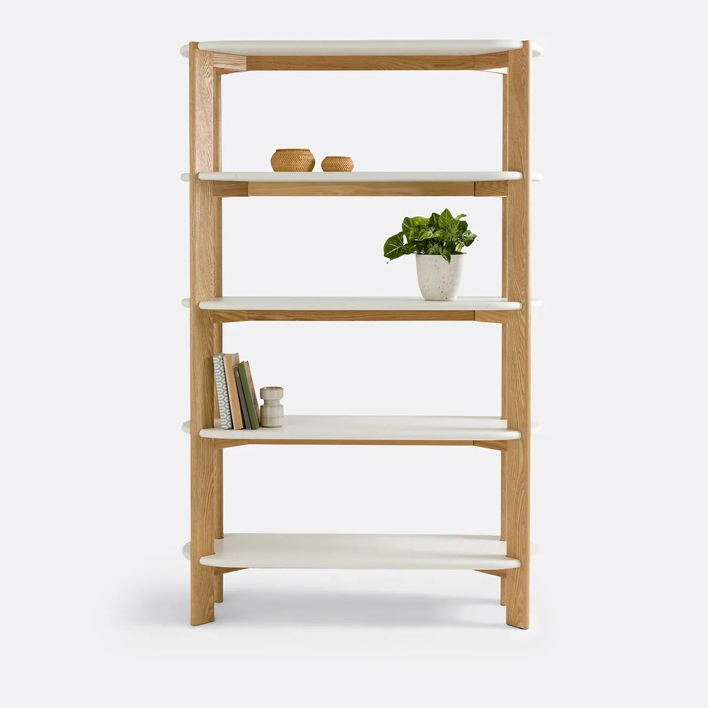 Organisch gevormde boekenkast, GALET