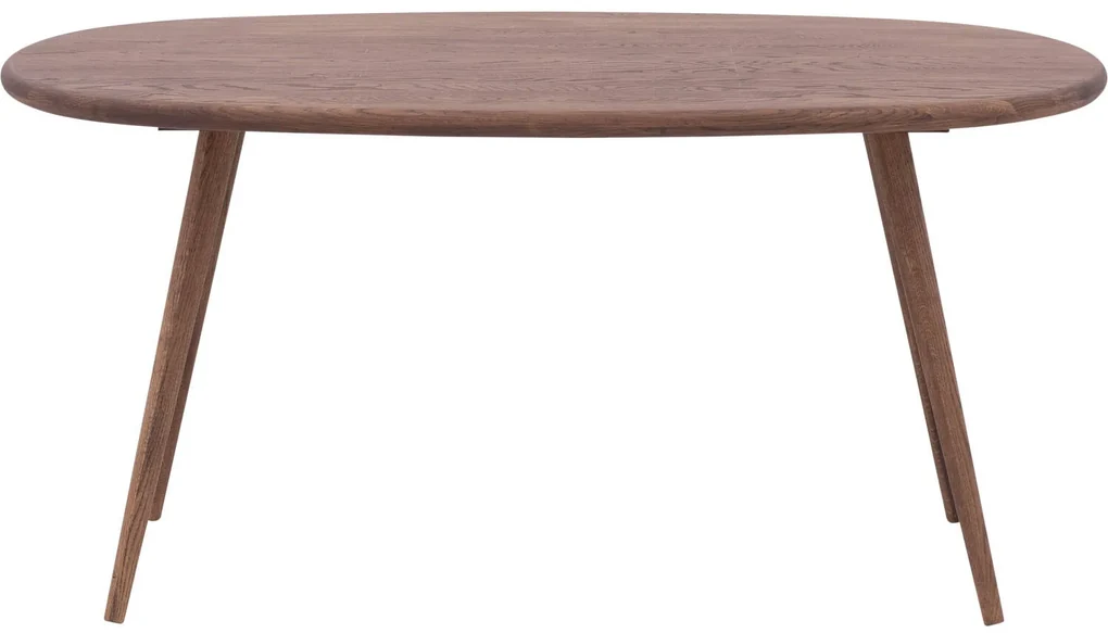 Goossens Eettafel Bjarte, Semi ovaal 220 x 90 cm