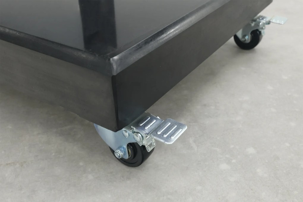 Platinum verrijdbare parasolvoet Rome 40 kg - Black Polished