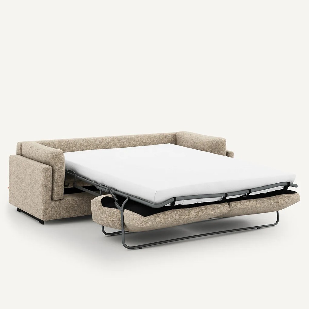 Slaapbank, 3-zits, van katoenmix, César