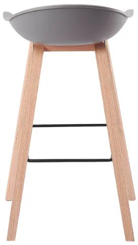 House of Rebels Barkruk - Romeo - 73 cm - Grijs - Hout - House of Rebels