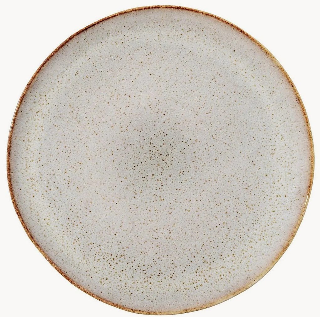 Handgemaakte dessertborden Sandrine, 6-delig
