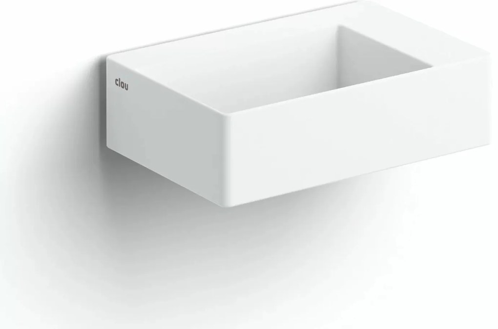 Clou New Flush 2 fontein solid surface 36cm wit mat